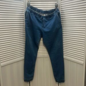 Jean joggers
